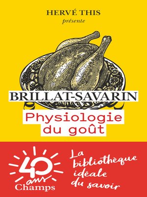 cover image of Physiologie du goût